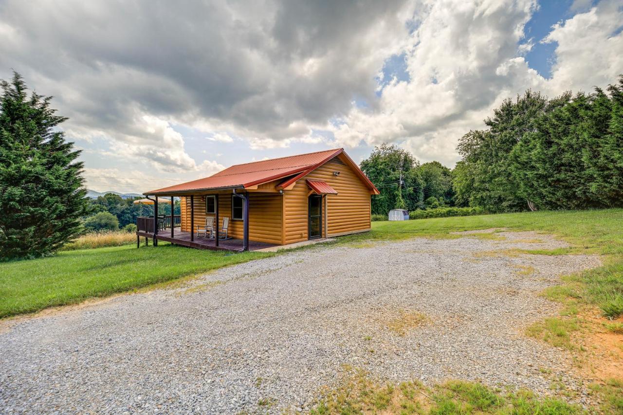 Sparta Blue Ridge Mountain Cabin With Views And Hot Tub מראה חיצוני תמונה
